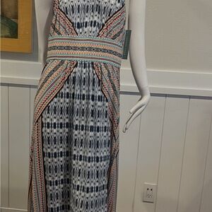 Patterned Maxi Dress